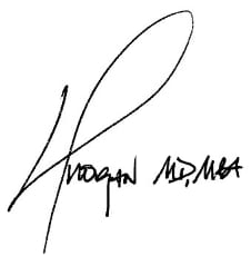 signature of president lori morgan