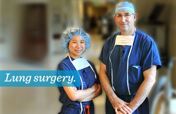 Lung Surgery at Huntington Hospital Dr. Robbin Cohen