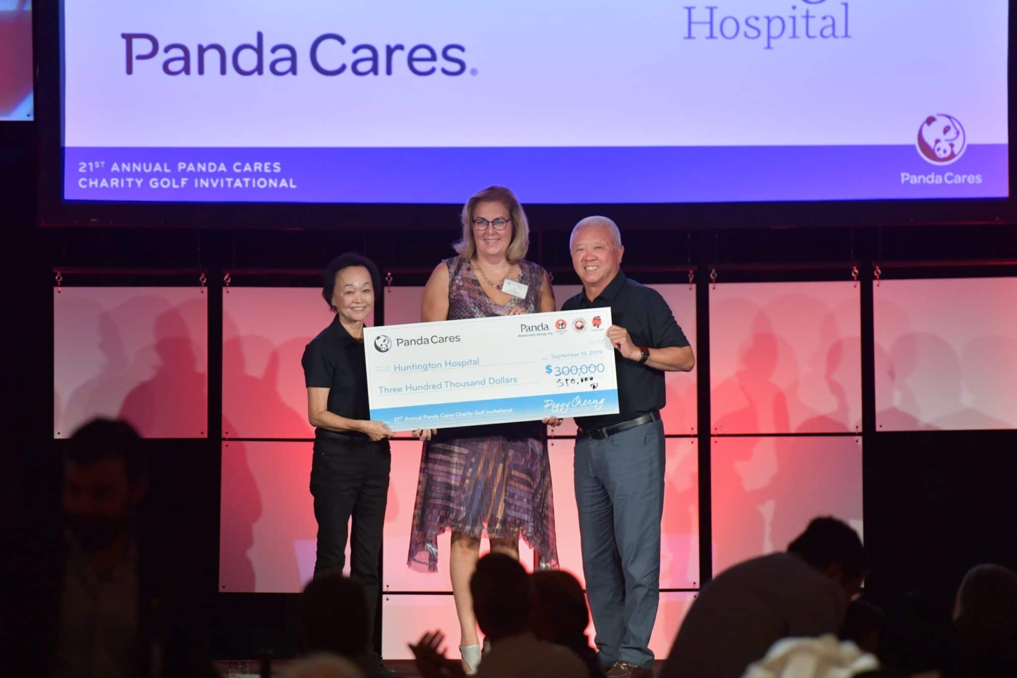 Panda Cares Foundation donates $350,000 to Huntington Hospital