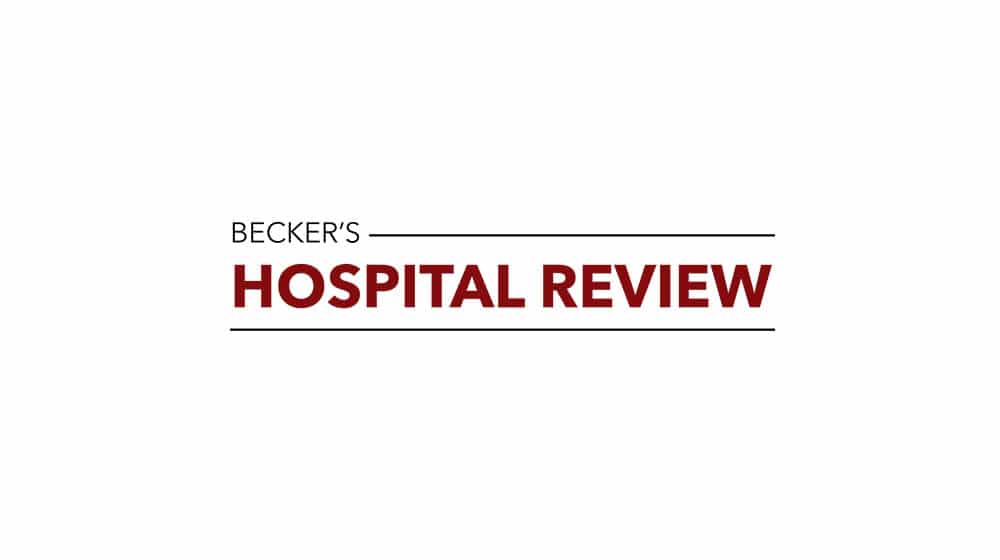 Becker’s Hospital Review Recognizes Huntington Hospital’s Orthopedic Program