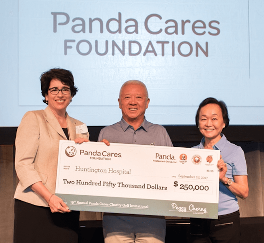 Huntington Hospital Receives $250,000 Donation from Panda Cares
