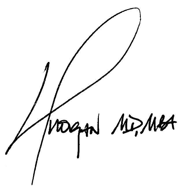 Morgan Md signature
