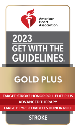 American Heart Association Award: 2023 Get with the Guidelines - Gold Plus - Stroke