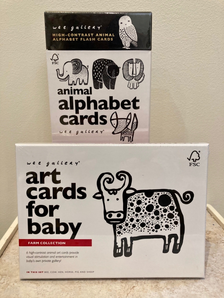 Animal alphabet and art cards for babies