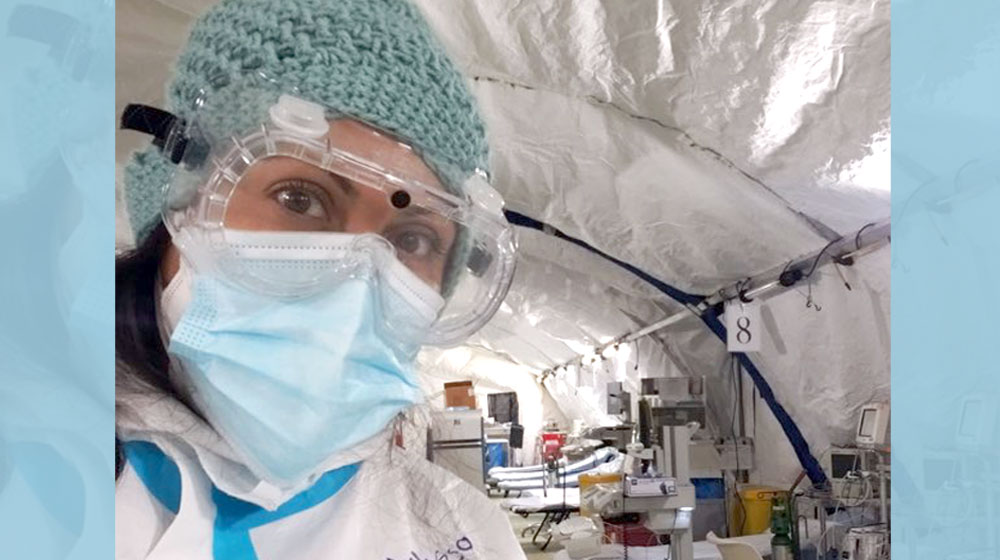 Answering the call: Huntington Hospital’s human resources employee offers much-needed support during the surge