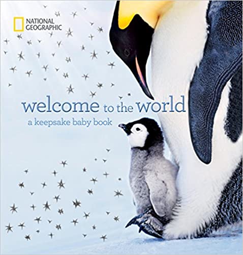 Book named Welcome to the world: a keepsake baby book