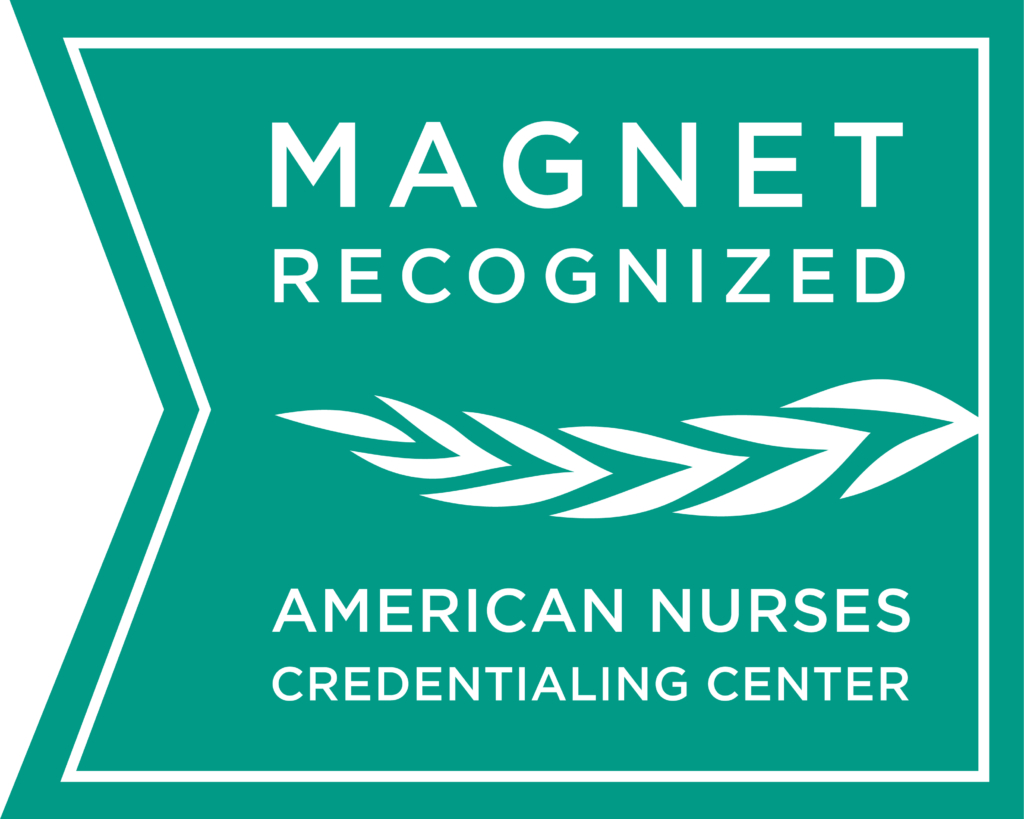 Magnet Recognized - American Nurses Credentialing Center - badge