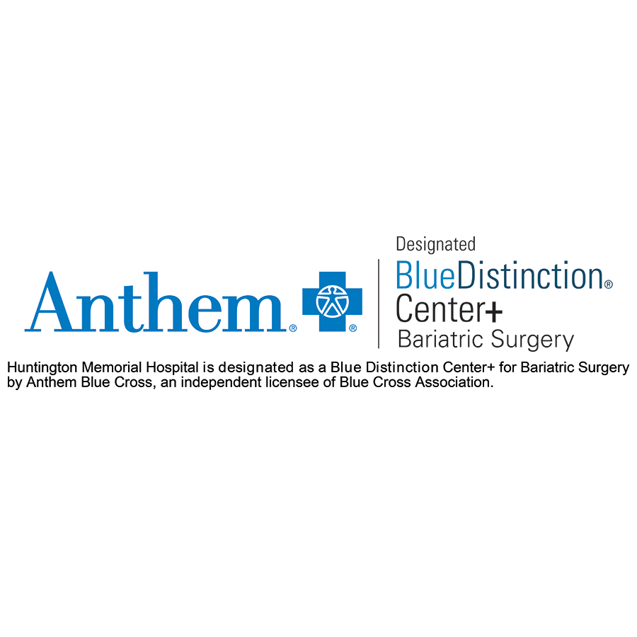 Anthem Designated BlueDistinction Center + Bariatric Surgery - Award logo