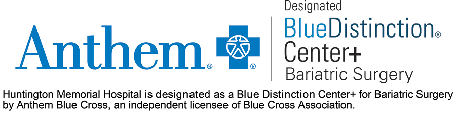 Anthem Designated BlueDistinction Center + Bariatric Surgery - Award logo