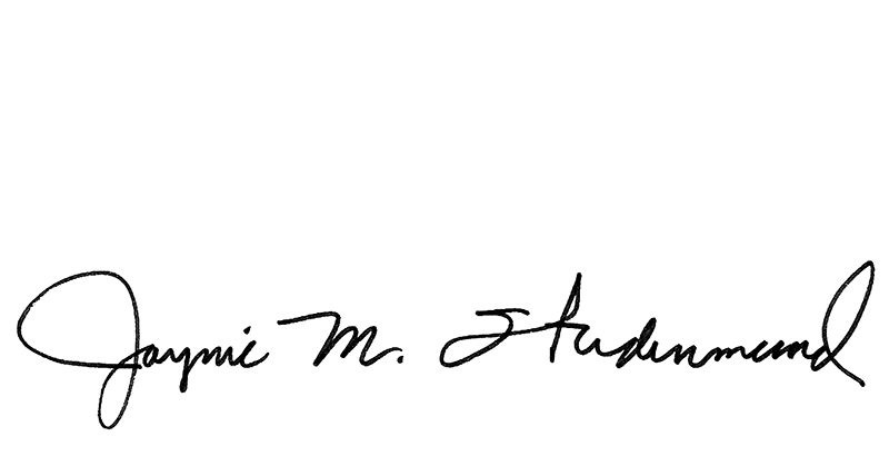 Jaynie M signature