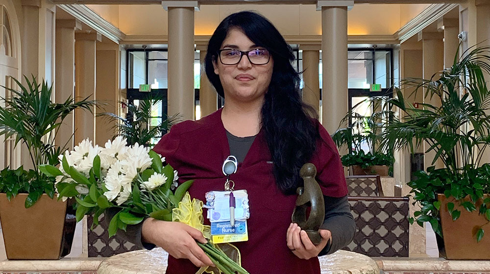 Congratulations to June DAISY award winner, Samantha Aispuro, RN