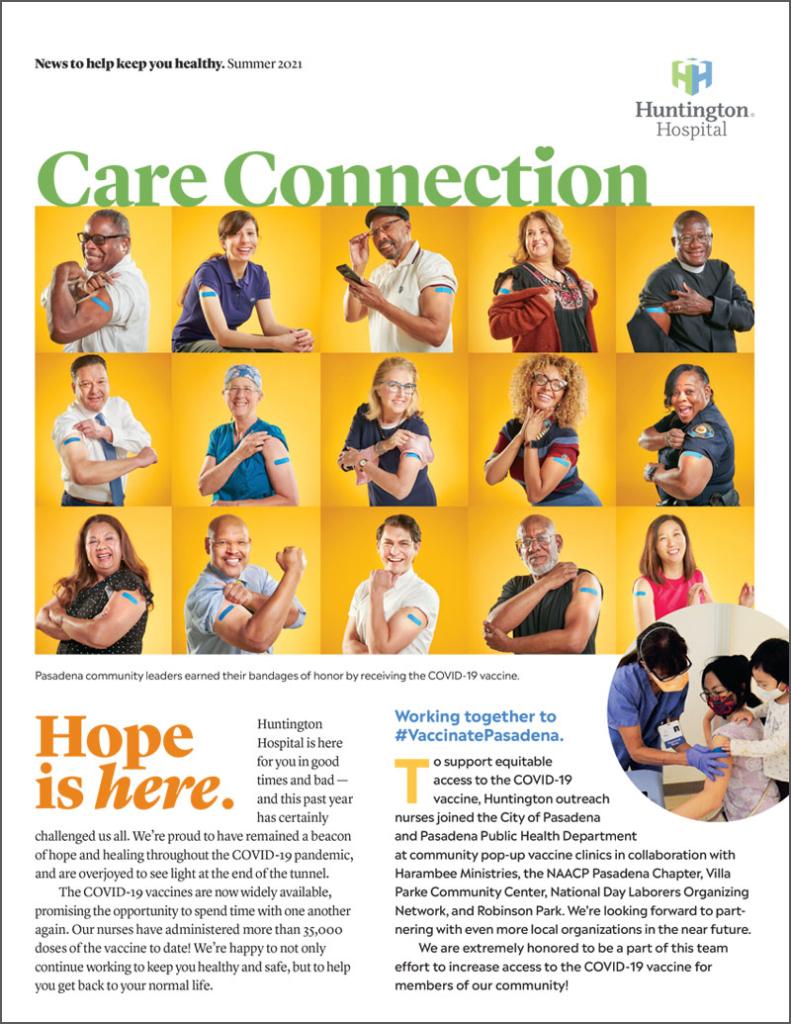 Care Connection Hope is Here newsletter cover