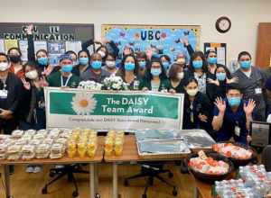 Congratulations to 2020 DAISY Team Award winners, 6 East and DOU