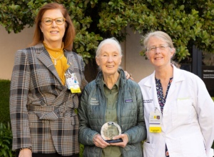 Huntington Hospital Presents Dr. Jane Goodall with Honorary Heart of Huntington Award
