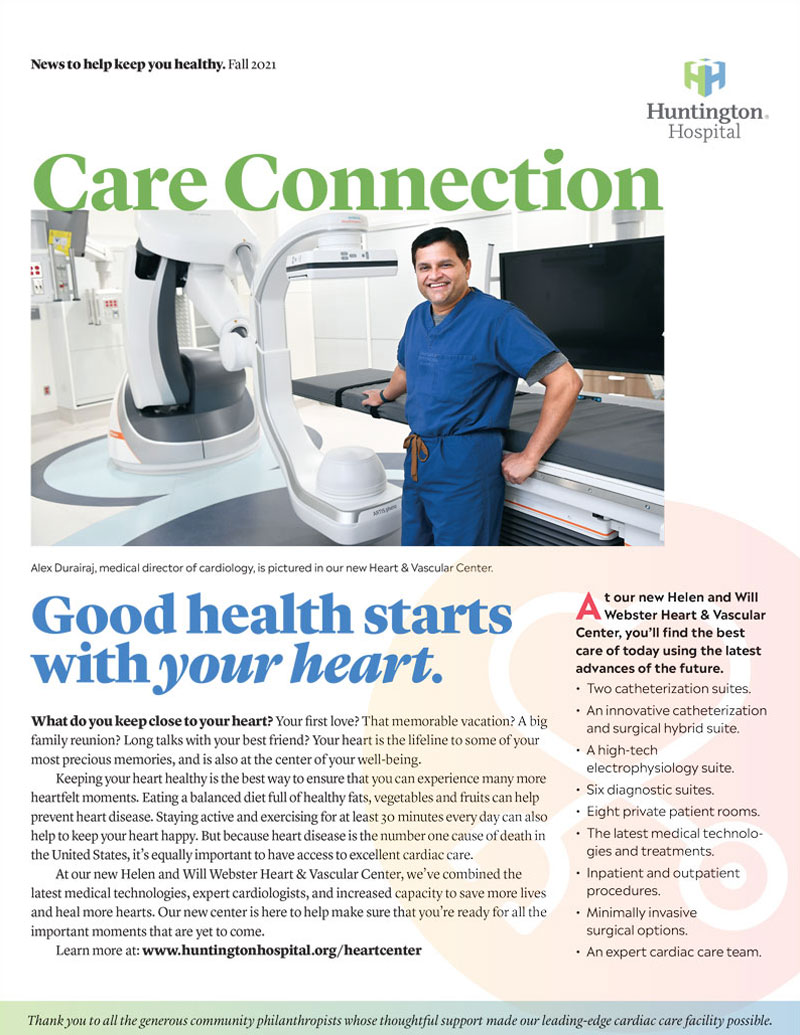 Huntington Health Care Newsletter 2021 Fall