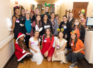 Tournament of Roses Royal Court visits Huntington Health Pediatric and NICU Patients, Families and Staff