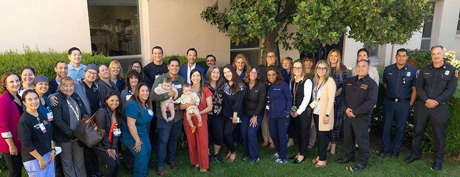 Patient story: Lemon Family with Huntington Health staff