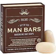 "man bars" soap