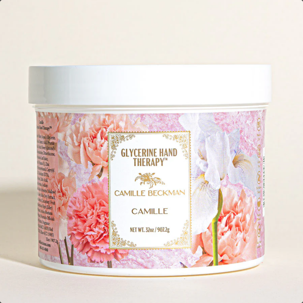 camille beckham cream tub
