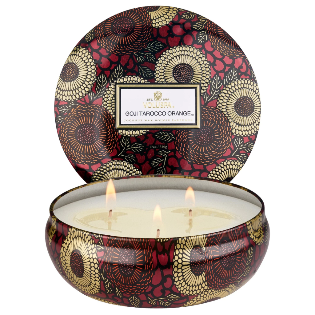 voluspa goji berry 3 wick candle