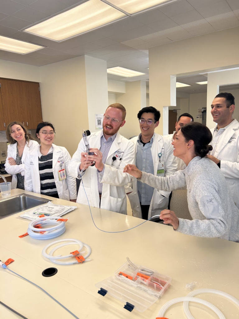 our general surgery residents learning as a group