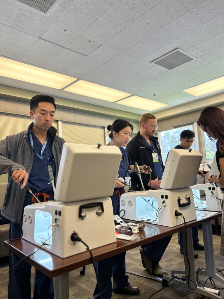 general surgery residents learning surgical skills