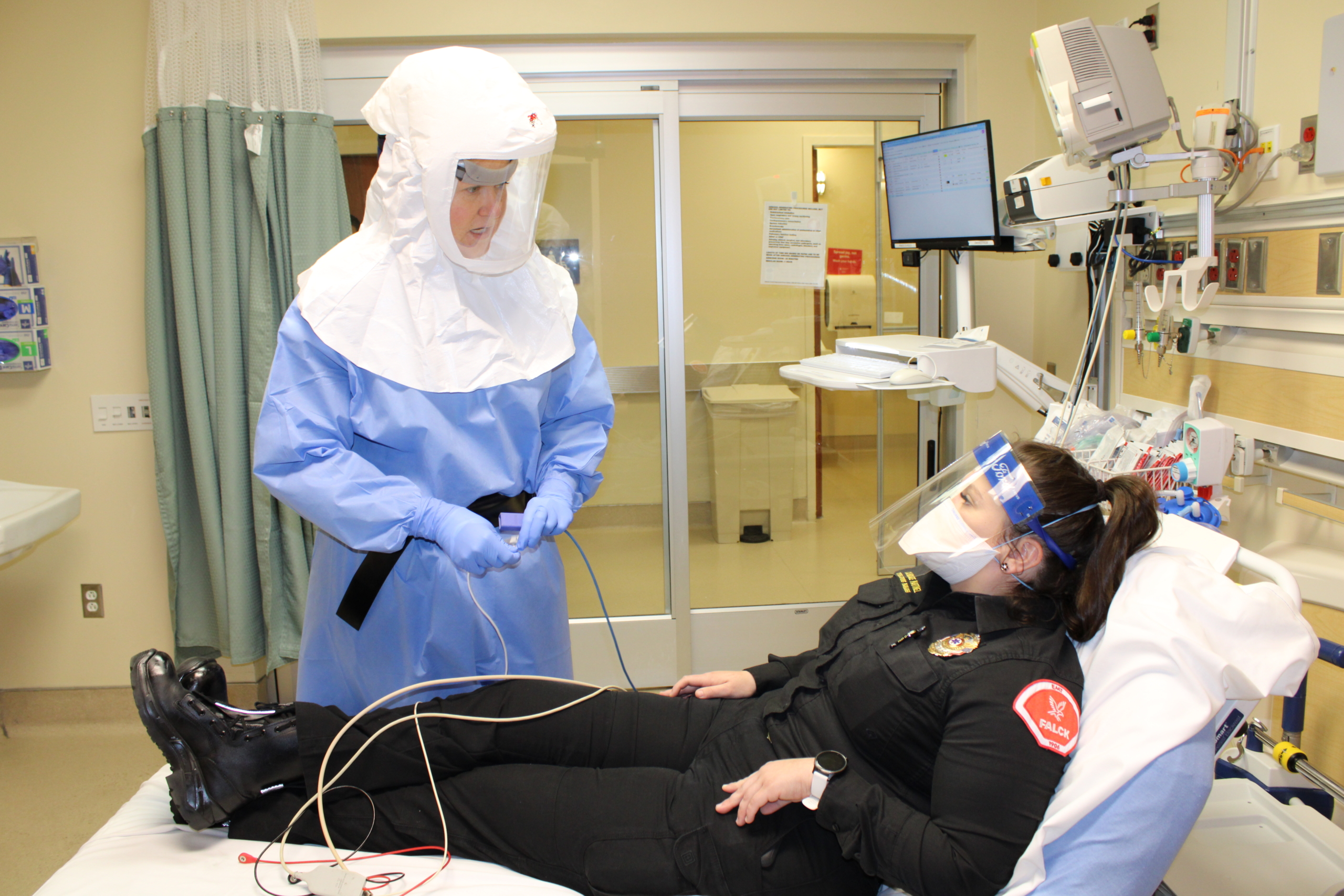 Huntington Health Leads Health System Infectious Disease Drill