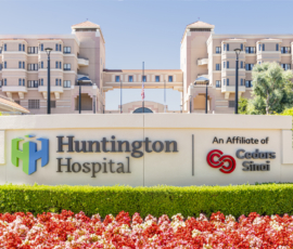 Front of Huntington Hospital