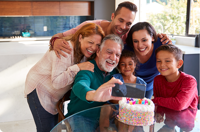 Multi-generational family