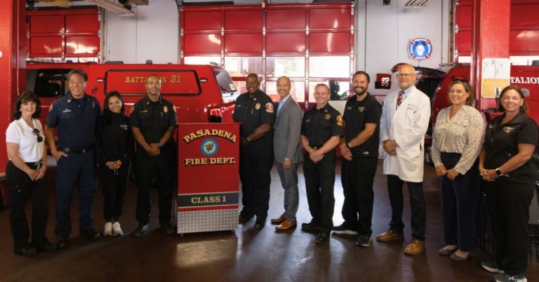 Pasadena Fire Department Joins LA-DROP, Expanding Access to Life-Saving Blood Transfusions Before Patients Reach the Hospital
